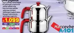 HASCEVHER ÇELİK ÇAYDANLIK